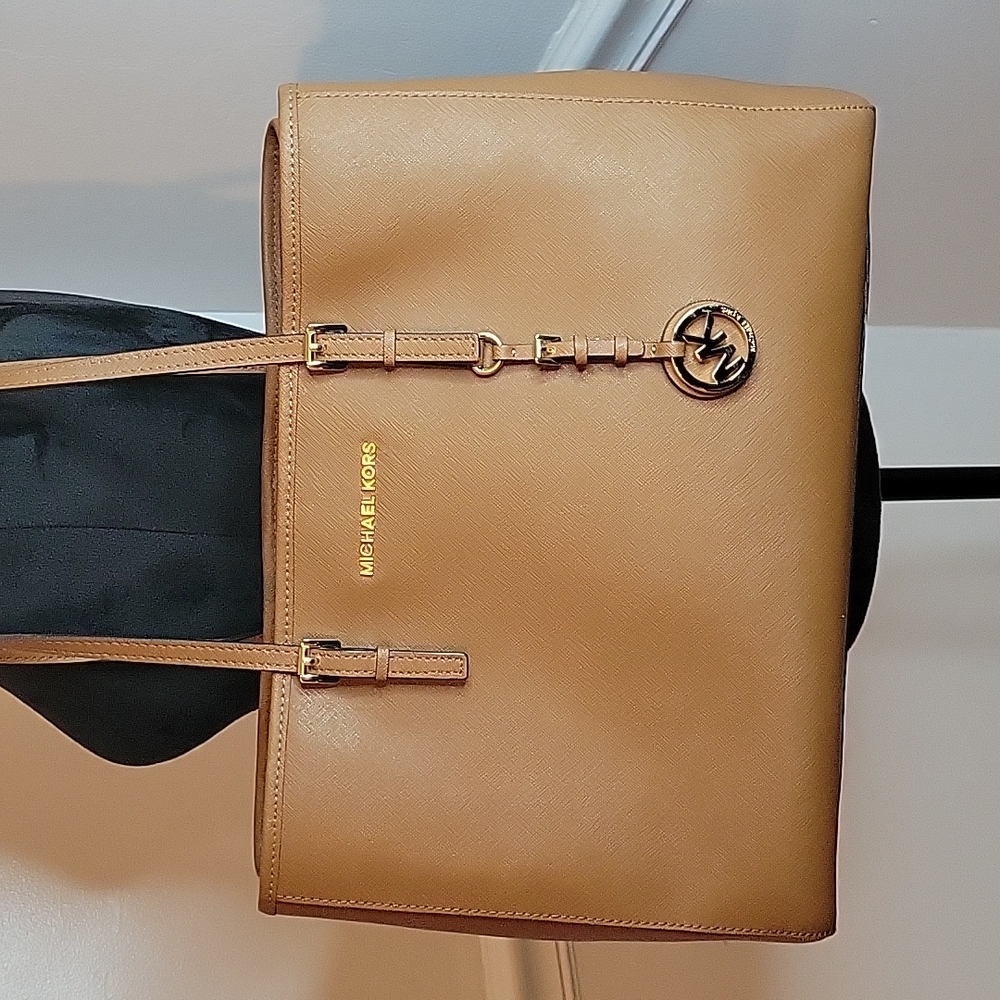 MICHAEL Michael Kors Tan Leather Tote